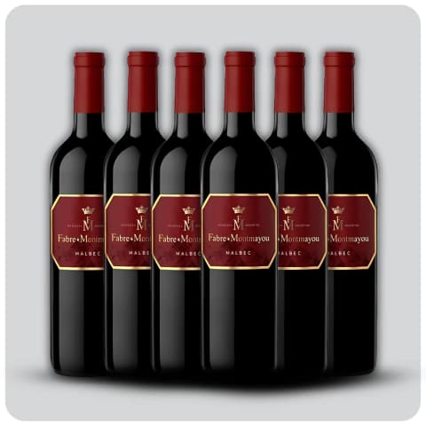Fabre Montmayou Malbec - Caja Sellada - 6 x 750cc