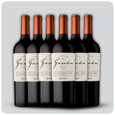 Familia Gascon Roble Malbec - Caja sellada - 6 x 750 cc
