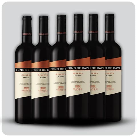 Fond de Cave Reserva Malbec - Caja sellada - 6 x 750 cc