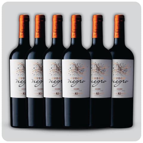 Fuego Negro Malbec - Caja sellada - 6 x 750 cc