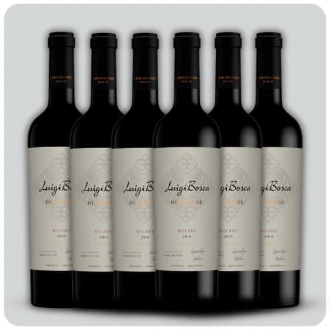 Luigi Bosca de Sangre Uco Valley Malbec - Caja sellada - 6 x 750 cc