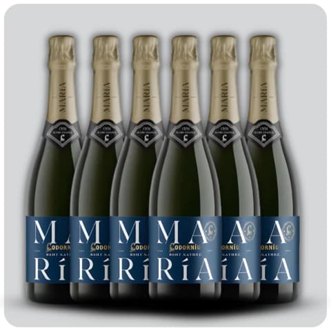 Maria Codorniu Brut Nature - Caja sellada - 6 x 750 cc