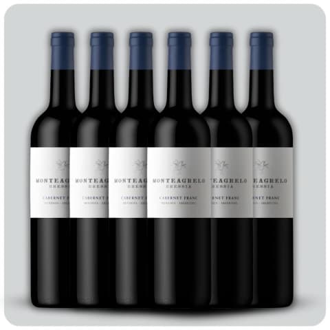 Bressia Monteagrelo Cabernet Franc - Caja sellada - 6 x 750 cc