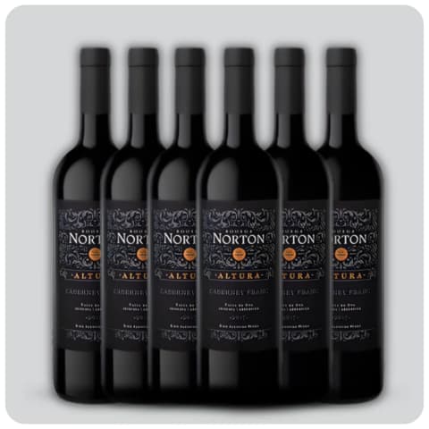 Norton ALTURA Cabernet Franc - Caja sellada - 6 x 750 cc