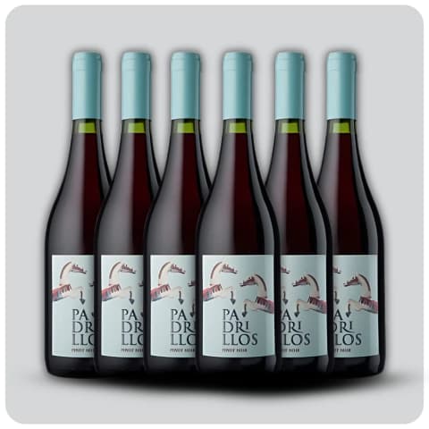 Padrillos Pinot Noir - Caja sellada - 6 x 750cc