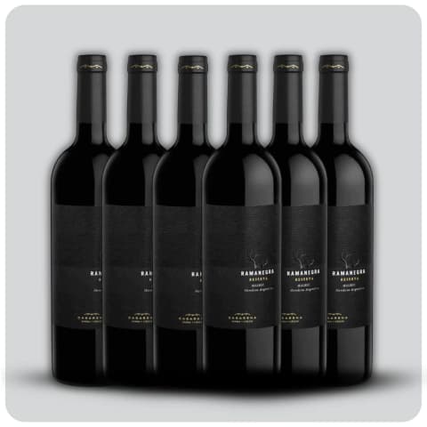 Rama Negra Reserva Malbec (Casarena Wines) - Caja sellada - 6 x 750 cc