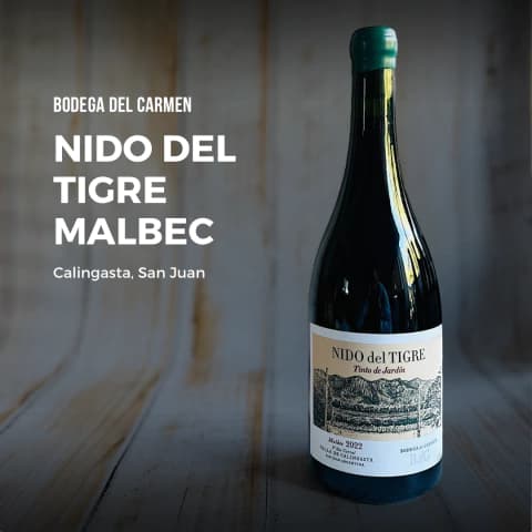 Nido del Tigre Tinto de Jardin Malbec