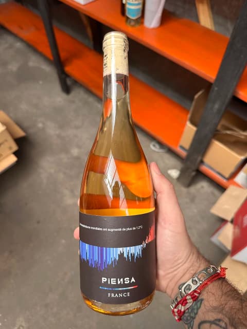 Piensa Warming Stripes Rosé