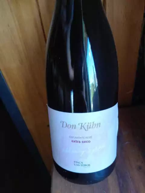 Don Kuhn espumante, Rose extra seco (malbec-syrah)