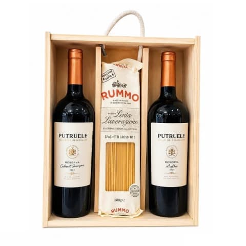 Putruele Rva + Rummo Pasta Cofre 2 x 750ml