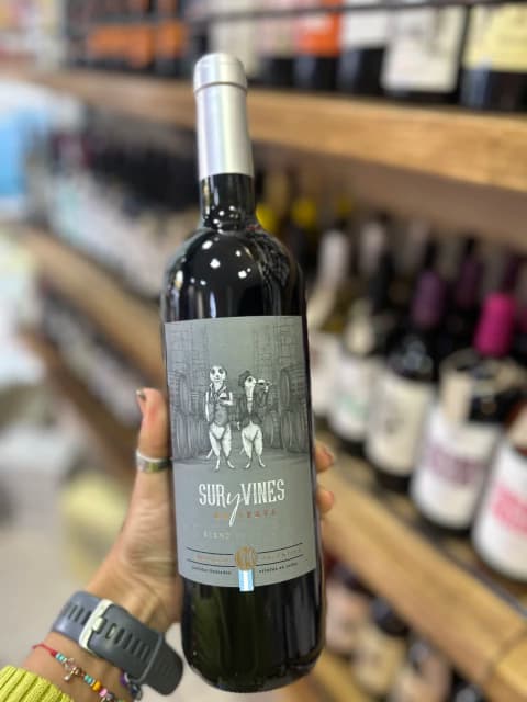 VINO TINTO RESERVA SUR Y VINES BLEN DE TINTAS