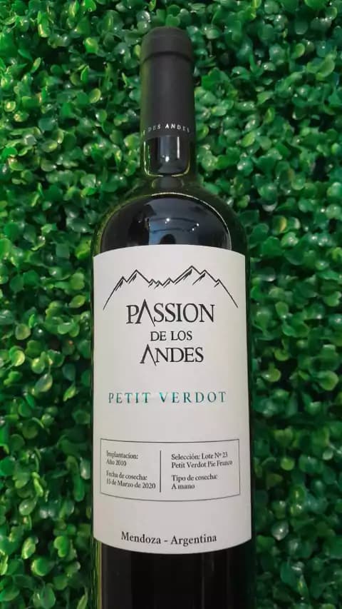 Passión de los Andes Petit Verdot