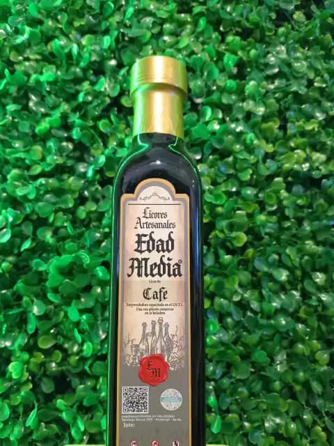 Licor Artesanal Edad Media 250ml Café