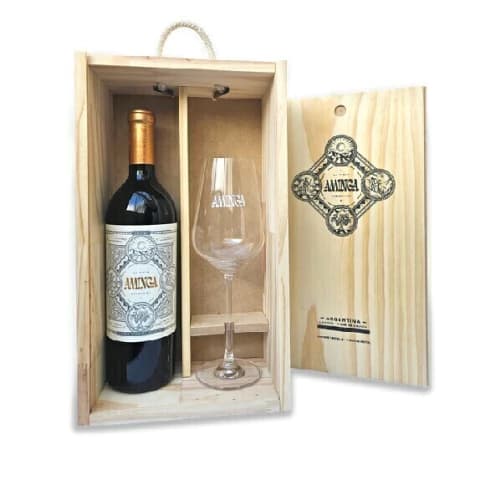 AMINGA GRAN VINO DE ORIGEN COPA c/ estuche madera (7914)
