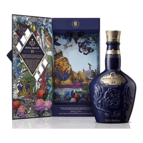 ROYAL SALUTE 21 años (Caja azul) c/ estuche