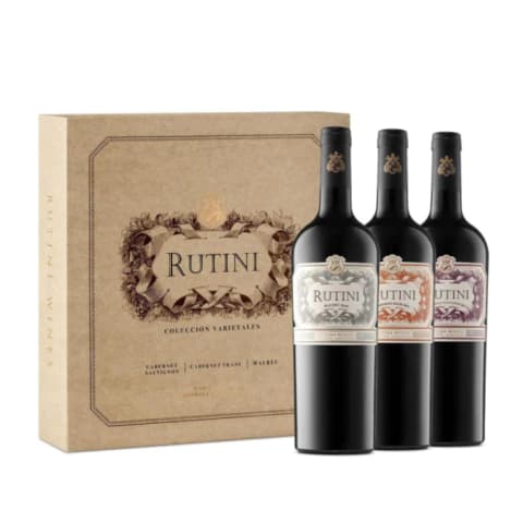 RUTINI CAB SAU-C.FRANC-MAL x 3u. c/ estuche
