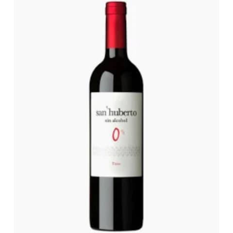 SAN HUBERTO CERO ALCOHOL TINTO