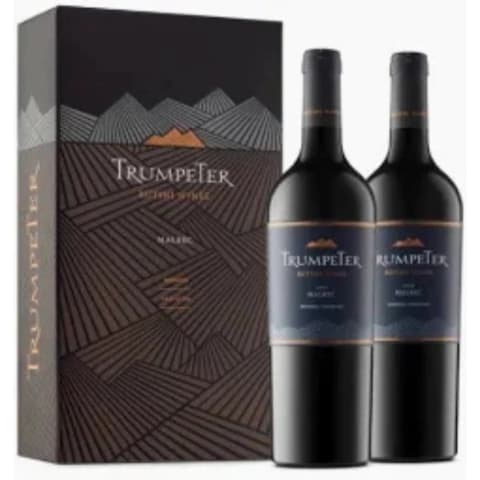 TRUMPETER MALBEC x 2u. c/ estuche