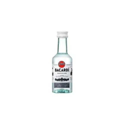 BACARDI CARTA BLANCA x50ml