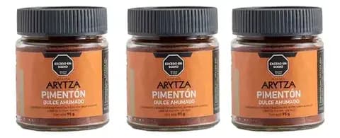Pack 3 Pimenton Dulce Ahumado Arytza x95grms