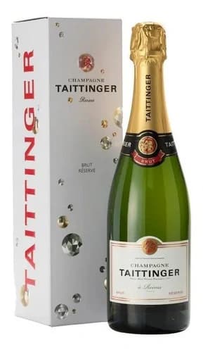 Estuche Champagne Taittinger Brut Reserve X750cc Frances