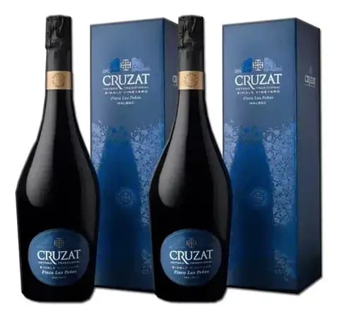 Pack 2 Champagne Estuche Cruzat Single Vineyard Finca Las Peña Malbec x750