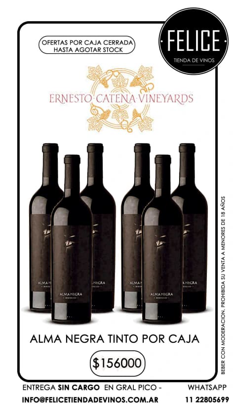 Alma Negra Bodega Ernesto Catena Vineyards