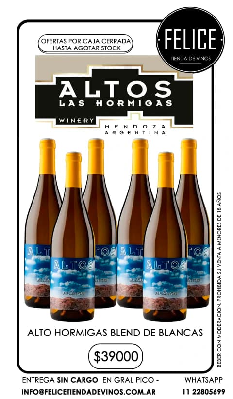 ALTO LAS HORMIGAS BLANCO