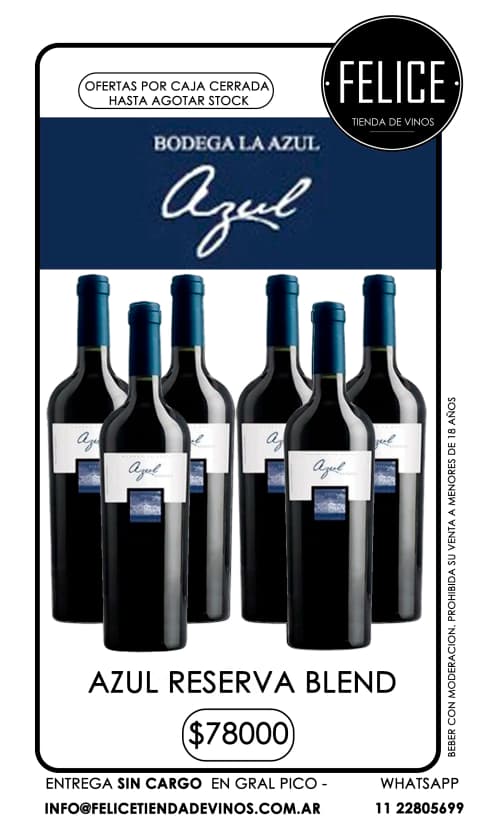 AZUL RESERVA BLEND DE TINTAS
