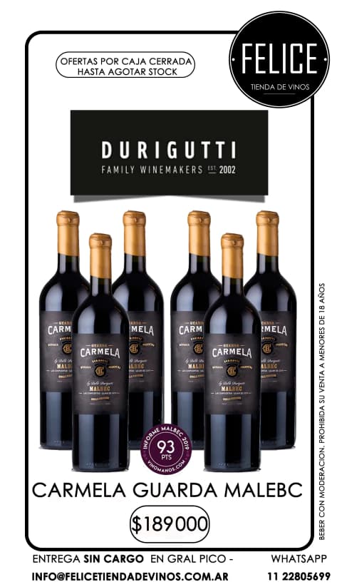 CARMELA GUARDA MALEBC DURIGUTTI