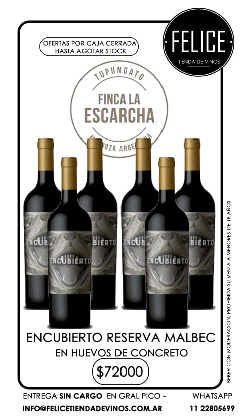 FINCA LA ESCARCHA ENCUBIERTO RVA MALBEC