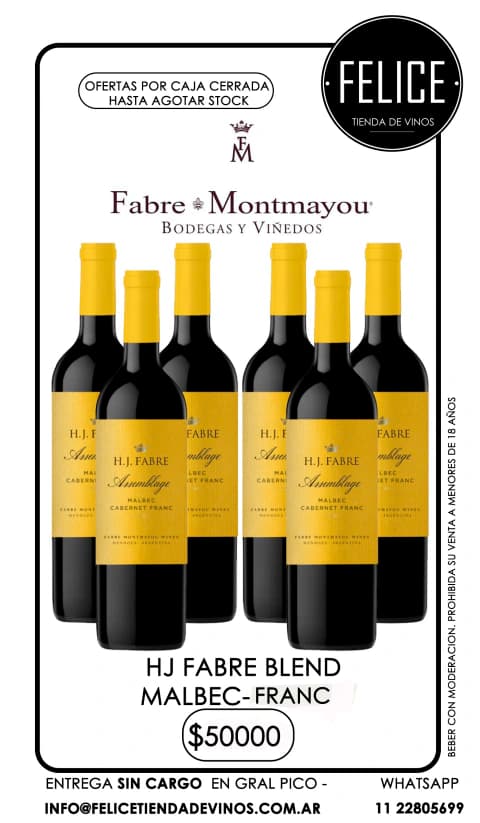 FABRE MONTMAYOU HJ MALBEC- FRANC