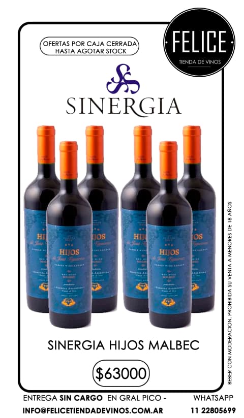 SINERGIA HIJOS MALBEC