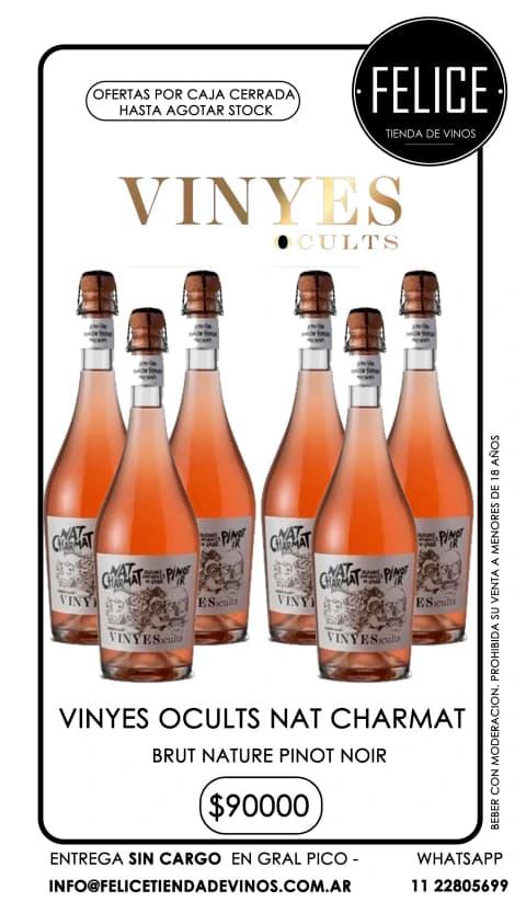 VINYES OCULTS NAT CHARMAT BRUT NATURE