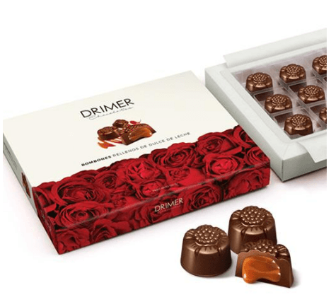 DRIMER CAJA ROSAS 12UNI