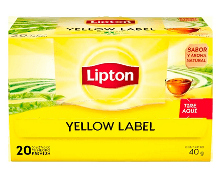 LIPTON TE YELLOW LABEL