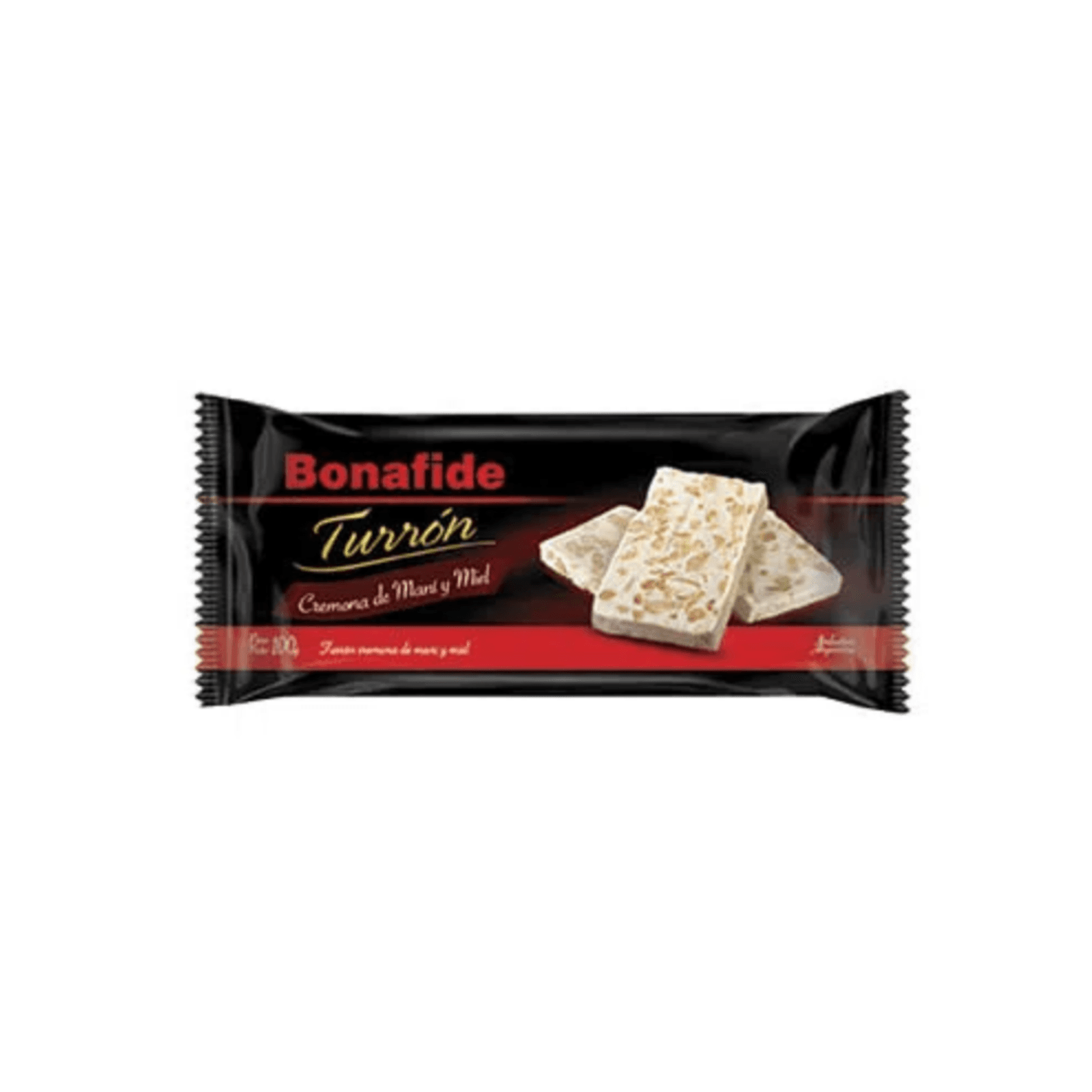 Turron bonafide mani con miel 80 gr
