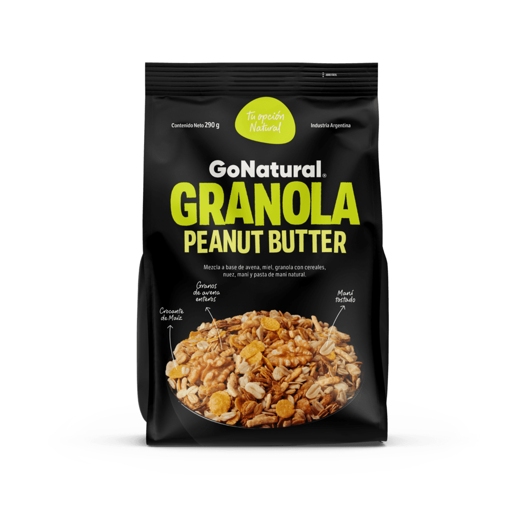 GO NATURAL – Granola Peanut Butter x 290 grs