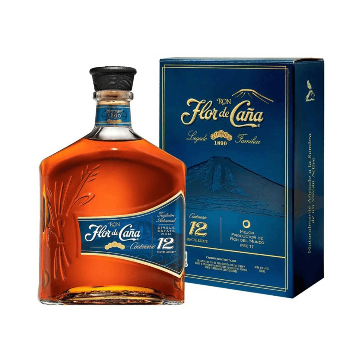Flor De Caña Centenario 12 Años 750ml