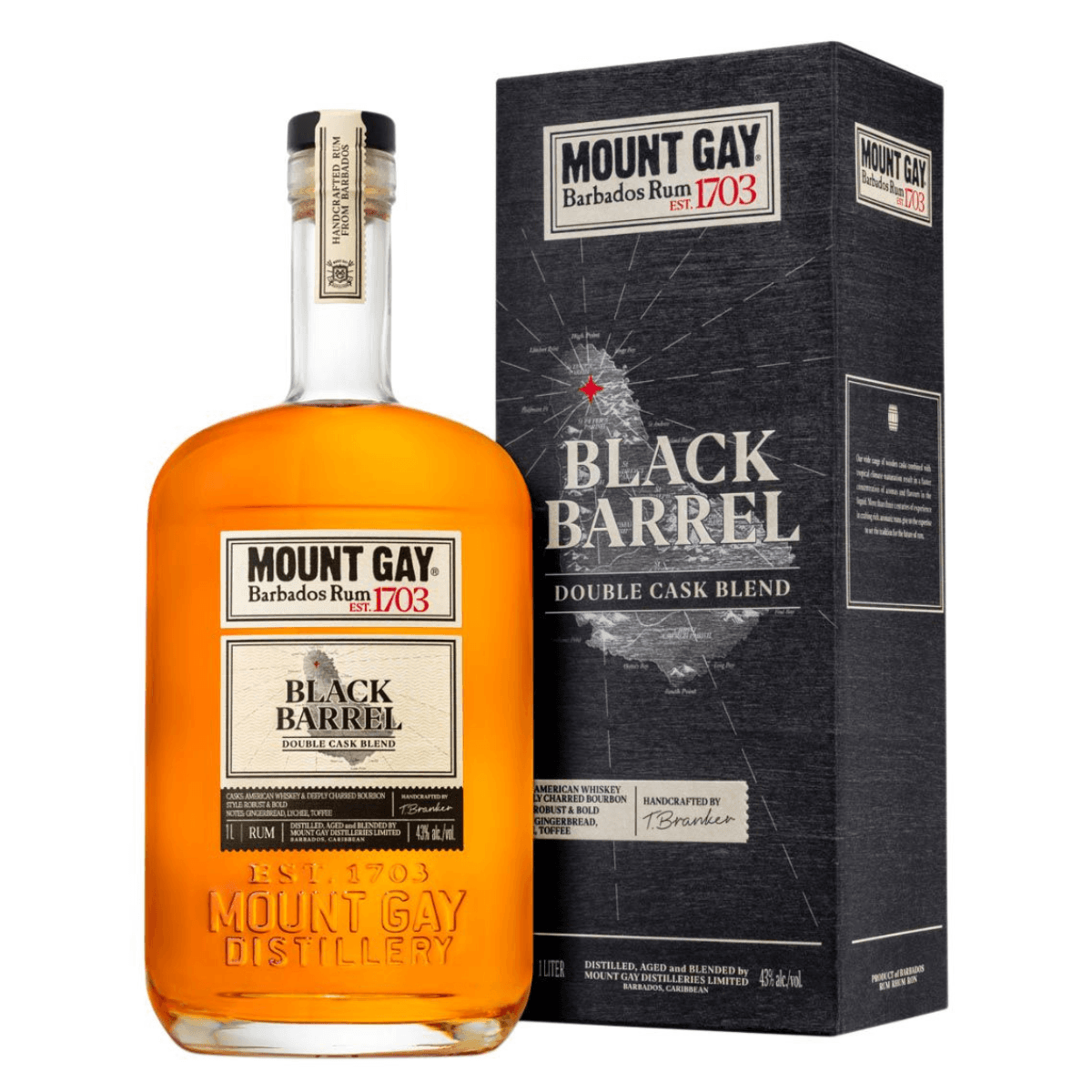 Mount Gay Black Barrel Double Cask 1L