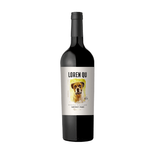 Botella de Vino Tinto Loren Q Cabernet Franc 750 cc