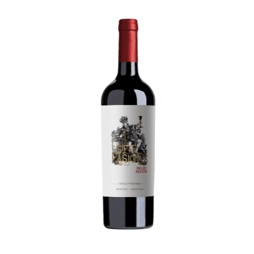 Vino Tinto 7 Pasiones Malbec Reserva