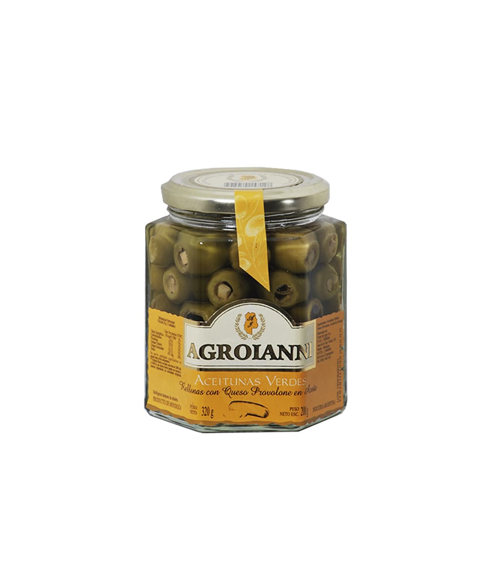 AGROIANNI ACEIT. RELL. C/PROVOLONE X 320 GRS