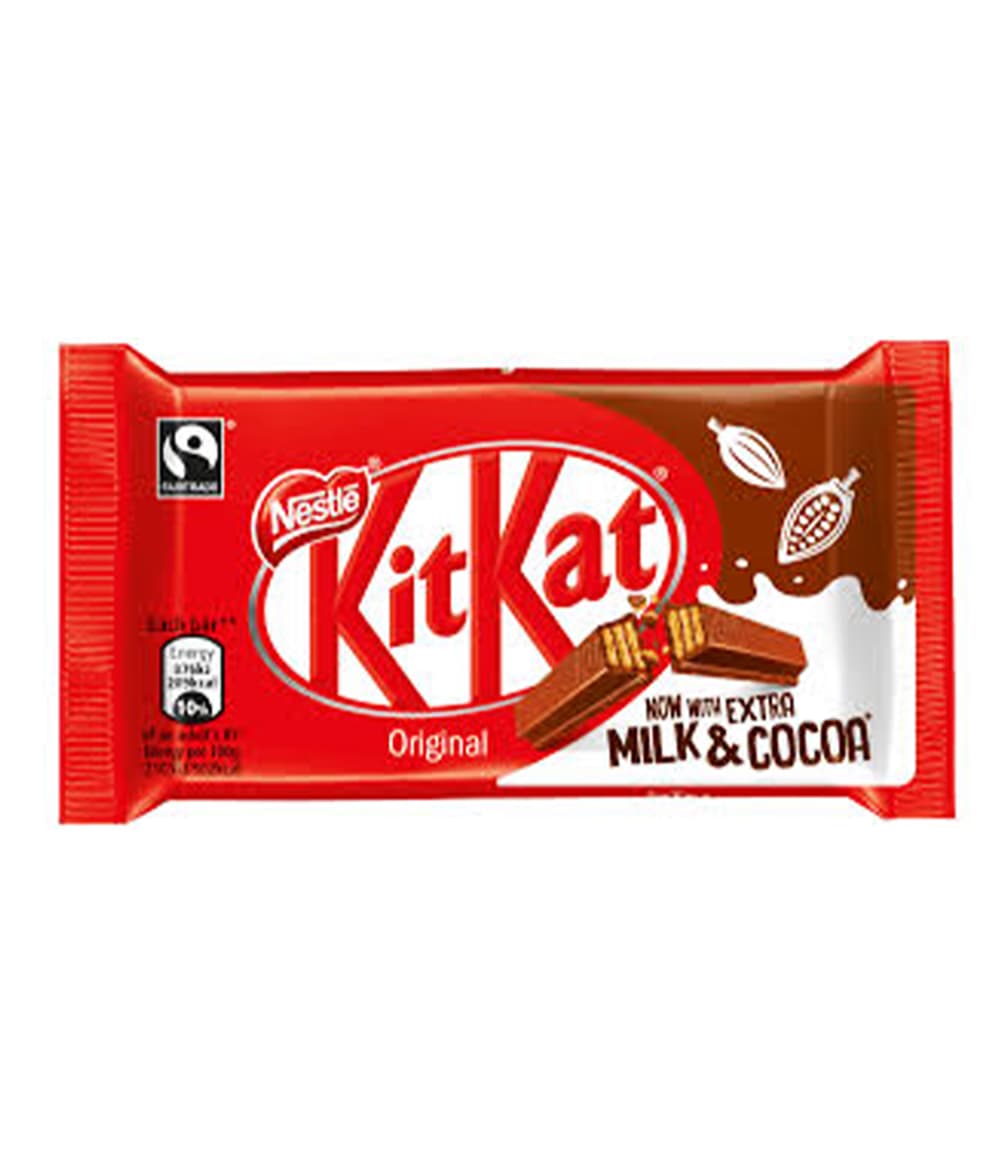 CHOC. KIT KAT LECHE 4 FINGERS X 41.50 GR