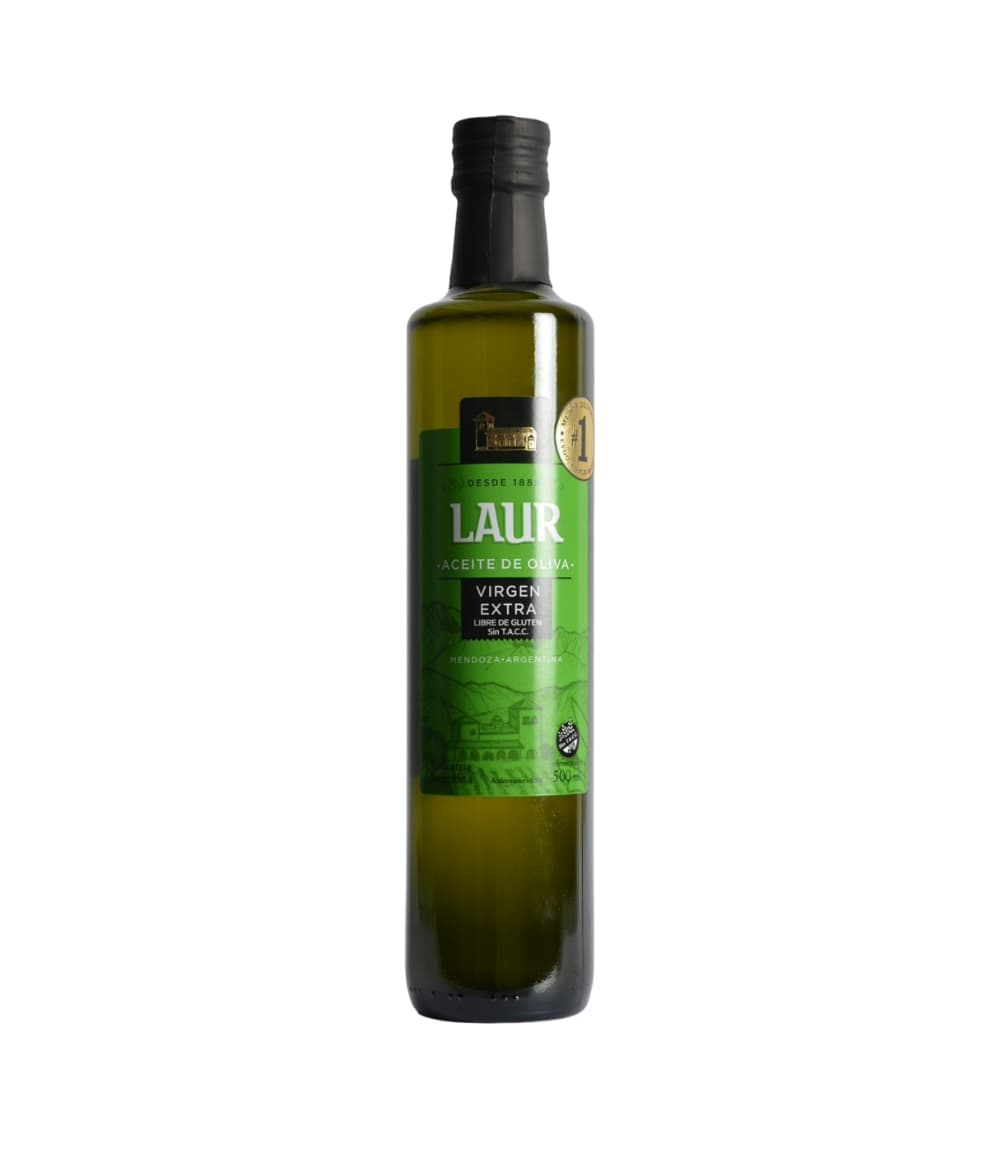 A. LAUR DE OLIVA EXTRA VIRGEN X 500 ML