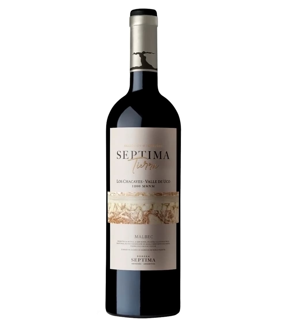 SEPTIMA TIERRA MALBEC LOS CHACAYES 1200 MSNM