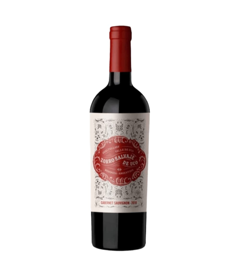 Vino Tinto Cabernet Sauvignon 750 Cc Zorro Salvaje