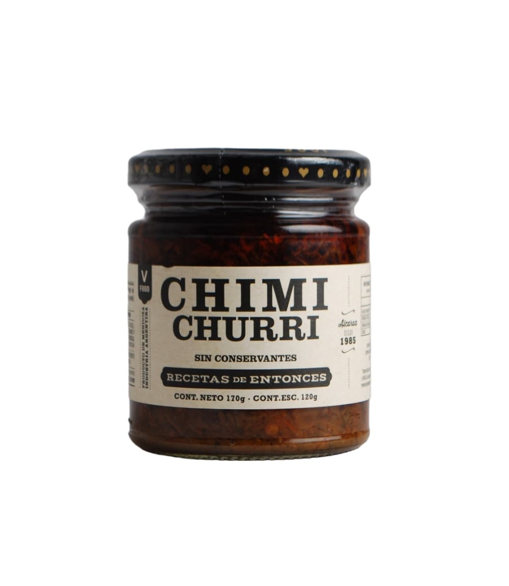 RECETAS DE ENTONCES CHIMICHURRI X 170 GRS