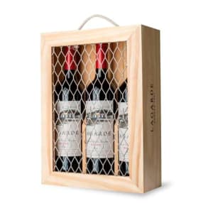Lagarde Malbec - Cabernet Sauvignon - Merlot 750 Cofre con Reja.