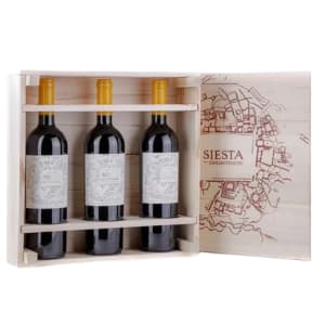 Siesta Malbec 750 Cofre 3
